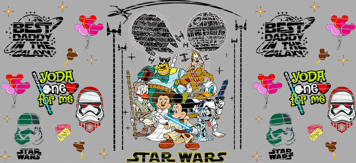 16oz Disney style-D-1983